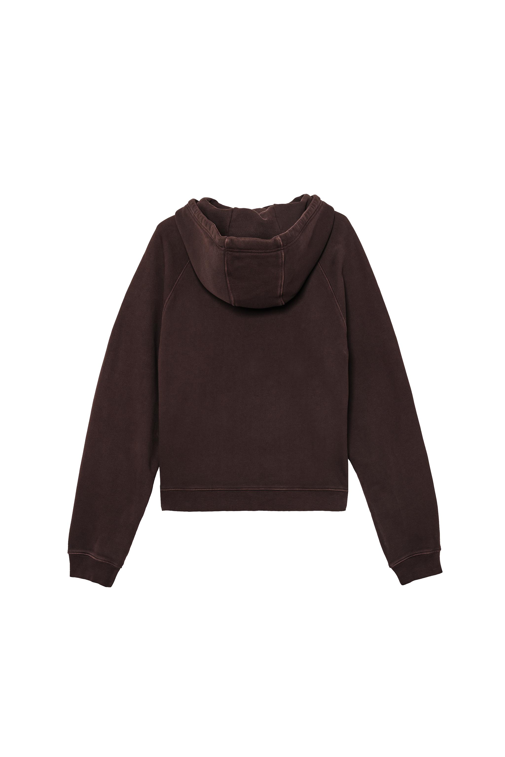 EMBROIDERED LOGO HOODIE SWEATSHIRT